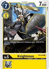 Knightmon - Battle of Omni - Digimon Card Game card
