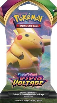 Vivid Voltage Sleeved Booster Pack - SWSH04: Vivid Voltage - Pokemon card