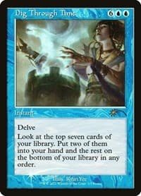 Dig Through Time (Retro Frame) - WPN & Gateway Promos - Magic: The Gathering card