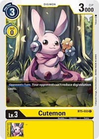 Cutemon - Battle of Omni - Digimon Card Game card