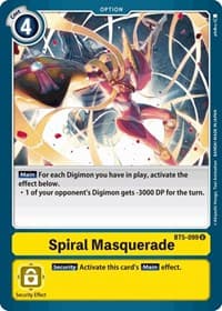 Spiral Masquerade - Battle of Omni - Digimon Card Game card