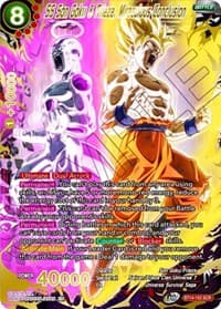 SS Son Goku & Frieza, Miraculous Conclusion - Cross Spirits - Dragon Ball Super: Masters card