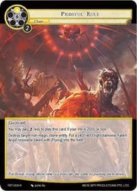Prideful Rule - The Seventh - Force of Will card