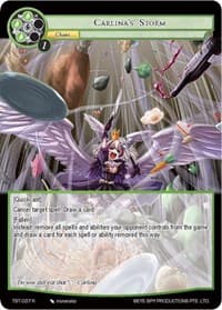 Carlina's Storm - The Seventh - Force of Will card