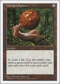 Wooden Sphere - Fifth Edition - Magic: The Gathering card