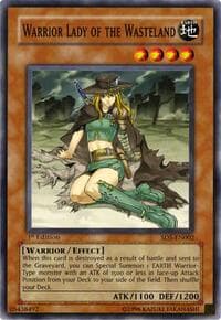Warrior Lady of the Wasteland - Structure Deck: Warrior's Triumph - YuGiOh card