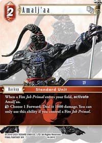 Amalj'aa - Opus XIV: Crystal Abyss - Final Fantasy TCG card