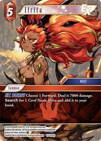 Ifrita EX - Opus XIV: Crystal Abyss - Final Fantasy TCG card
