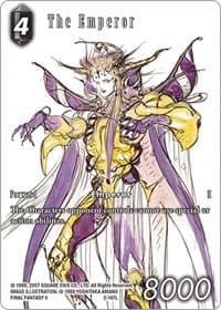 The Emperor (Full Art Reprint) - Opus XIV: Crystal Abyss - Final Fantasy TCG card
