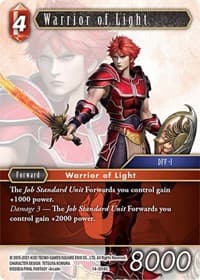 Warrior of Light - Opus XIV: Crystal Abyss - Final Fantasy TCG card