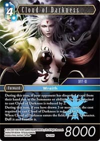 Cloud of Darkness - Opus XIV: Crystal Abyss - Final Fantasy TCG card