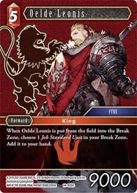 Oelde Leonis - Opus XIV: Crystal Abyss - Final Fantasy TCG card