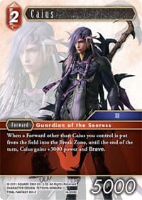 Caius - Opus XIV: Crystal Abyss - Final Fantasy TCG card