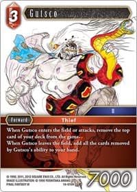 Gutsco - Opus XIV: Crystal Abyss - Final Fantasy TCG card