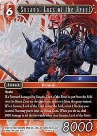Susano, Lord of the Revel - Opus XIV: Crystal Abyss - Final Fantasy TCG card