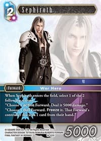 Sephiroth - Opus XIV: Crystal Abyss - Final Fantasy TCG card