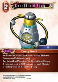 Koboldroid Yang - Opus XIV: Crystal Abyss - Final Fantasy TCG card