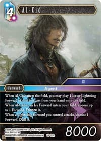 Al-Cid - Opus XIV: Crystal Abyss - Final Fantasy TCG card