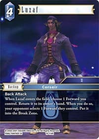 Luzaf - Opus XIV: Crystal Abyss - Final Fantasy TCG card