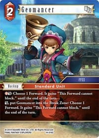 Geomancer - Opus XIV: Crystal Abyss - Final Fantasy TCG card