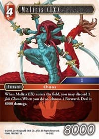 Maliris (IX) - Opus XIV: Crystal Abyss - Final Fantasy TCG card