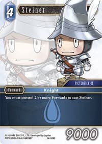 Steiner - Opus XIV: Crystal Abyss - Final Fantasy TCG card