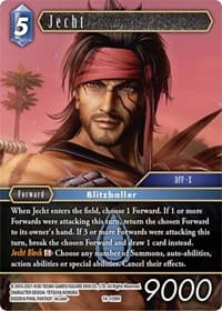 Jecht - Opus XIV: Crystal Abyss - Final Fantasy TCG card
