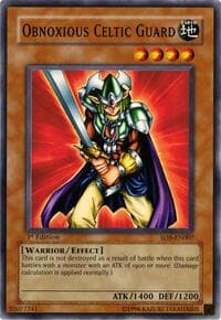 Obnoxious Celtic Guard - Structure Deck: Warrior's Triumph - YuGiOh card