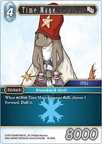 Time Mage - Opus XIV: Crystal Abyss - Final Fantasy TCG card