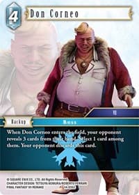 Don Corneo - Opus XIV: Crystal Abyss - Final Fantasy TCG card