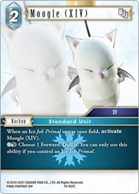 Moogle (XIV) - Opus XIV: Crystal Abyss - Final Fantasy TCG card