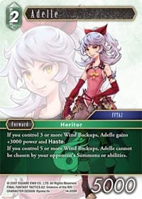 Adelle - Opus XIV: Crystal Abyss - Final Fantasy TCG card