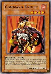 Command Knight - Structure Deck: Warrior's Triumph - YuGiOh card