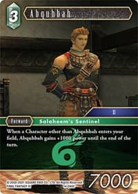 Abquhbah - Opus XIV: Crystal Abyss - Final Fantasy TCG card
