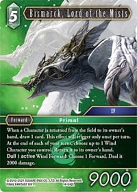 Bismarck, Lord of the Mists - Opus XIV: Crystal Abyss - Final Fantasy TCG card
