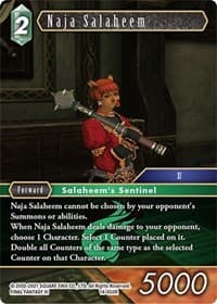 Naja Salaheem - Opus XIV: Crystal Abyss - Final Fantasy TCG card