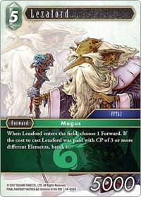 Lezaford - Opus XIV: Crystal Abyss - Final Fantasy TCG card