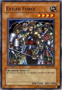 Exiled Force - Structure Deck: Warrior's Triumph - YuGiOh card