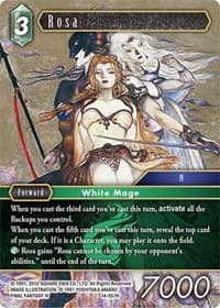 Rosa - Opus XIV: Crystal Abyss - Final Fantasy TCG card