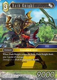 Dark Knight - Opus XIV: Crystal Abyss - Final Fantasy TCG card