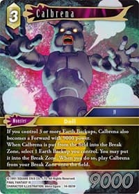 Calbrena - Opus XIV: Crystal Abyss - Final Fantasy TCG card