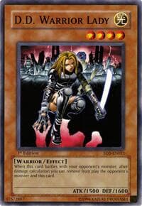 D.D. Warrior Lady - Structure Deck: Warrior's Triumph - YuGiOh card