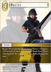 Noctis - Opus XIV: Crystal Abyss - Final Fantasy TCG card