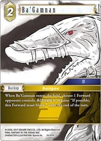 Ba'Gamnan - Opus XIV: Crystal Abyss - Final Fantasy TCG card