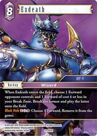 Exdeath - Opus XIV: Crystal Abyss - Final Fantasy TCG card