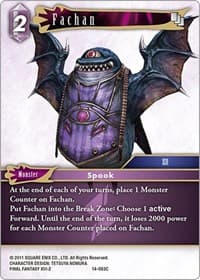 Fachan - Opus XIV: Crystal Abyss - Final Fantasy TCG card