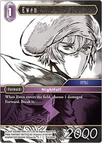 Ewen - Opus XIV: Crystal Abyss - Final Fantasy TCG card