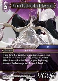 Ramuh, Lord of Levin - Opus XIV: Crystal Abyss - Final Fantasy TCG card