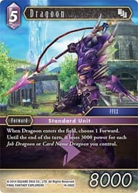 Dragoon - Opus XIV: Crystal Abyss - Final Fantasy TCG card