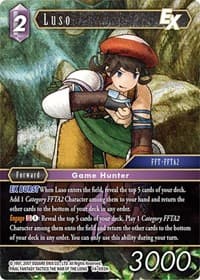 Luso EX - Opus XIV: Crystal Abyss - Final Fantasy TCG card